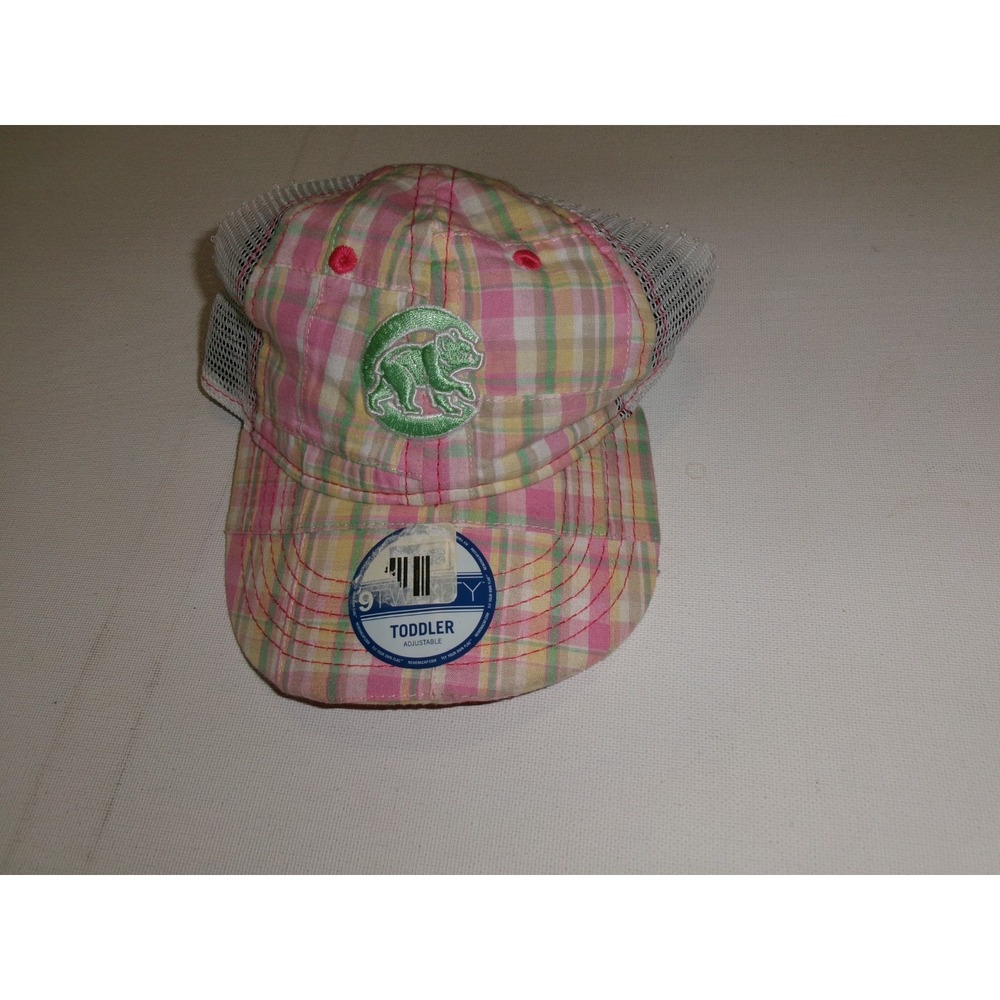 KIDS GIRLS CHICGAO CUBS NEW ERA  Y2K 00s HAT CAP VINTAGE DEADSTOCK M4